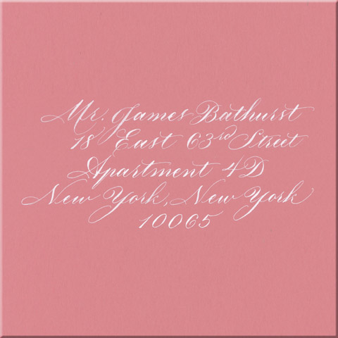 variation on Copperplate script